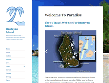 Tablet Screenshot of bantayanisland.org